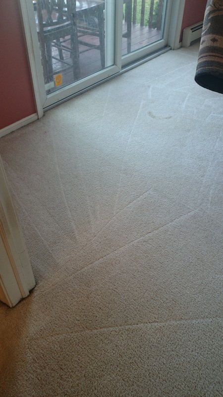 Carpet after cleaning